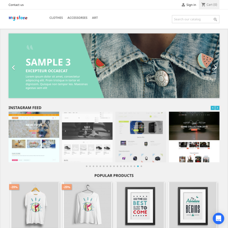 Модуль PrestaShop Intercom