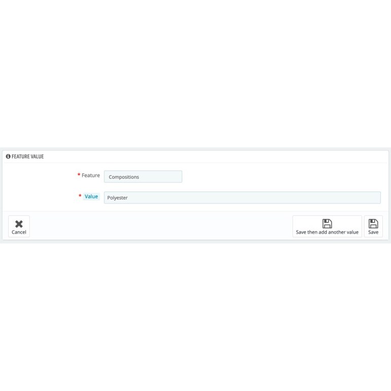 Модуль PrestaShop Расширенное Описание для Характеристик
