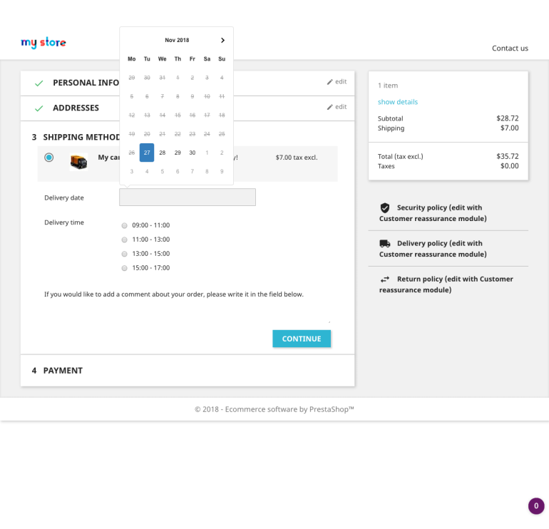 Module PrestaShop Advanced Date of Delivery Pro