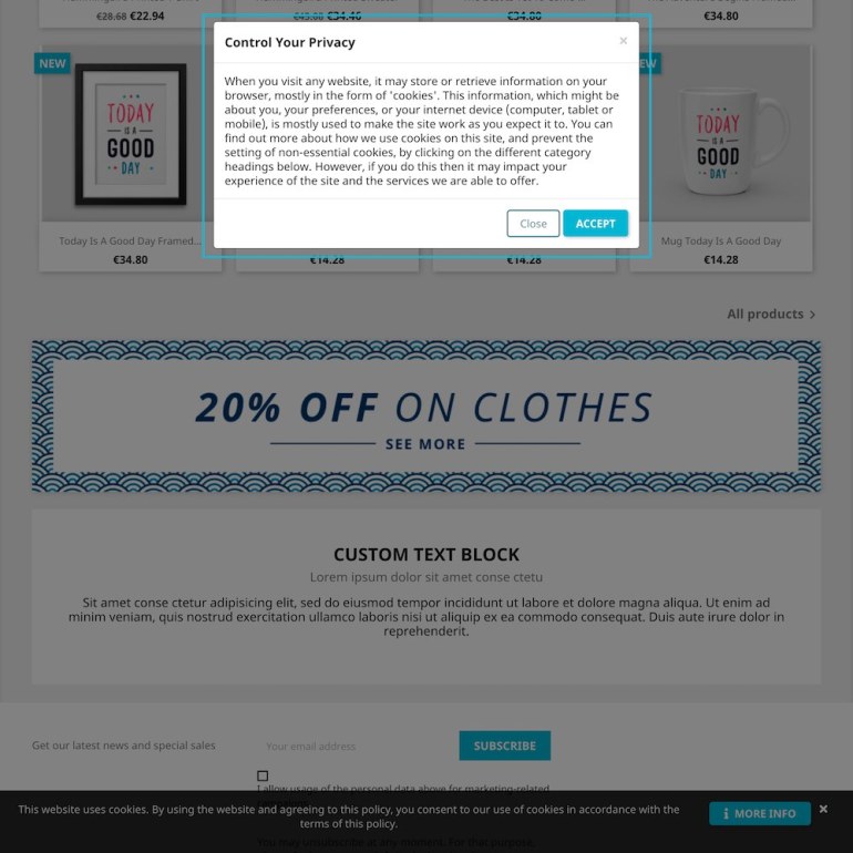 Module PrestaShop GDPR Compliance Pro