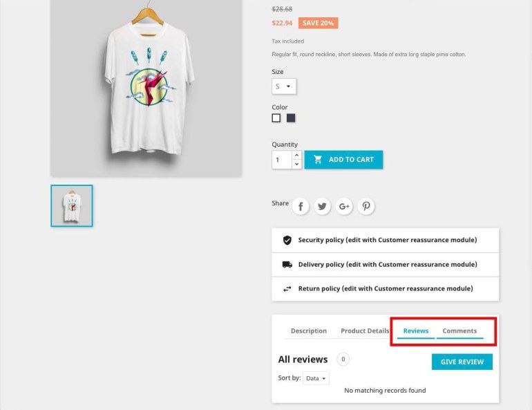 Module PrestaShop Customer Reviews