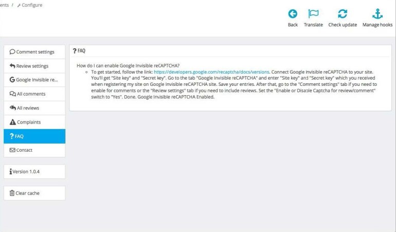 Module PrestaShop Customer Reviews