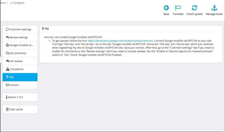 Module PrestaShop Customer Reviews