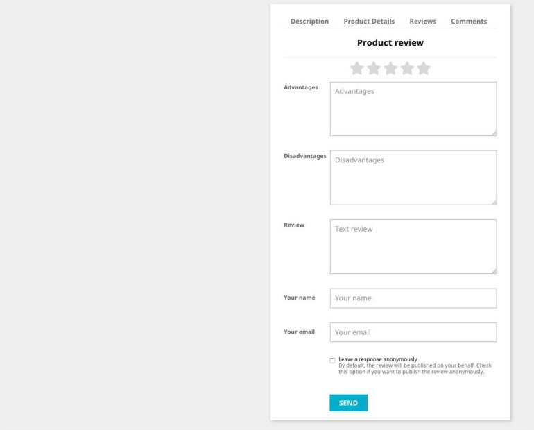 Модуль отзывов и комментариев для PrestaShop