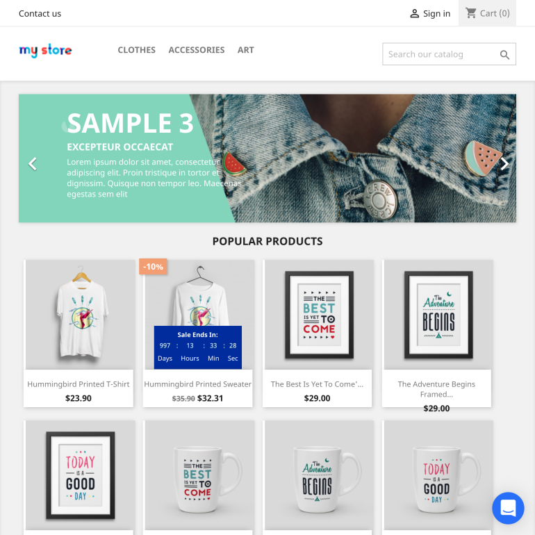 PrestaShop Flash Sale Module – PrestaPro Addons