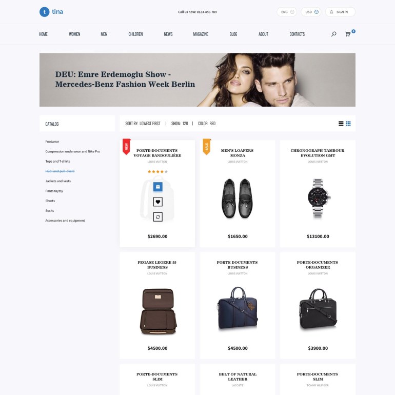 Milano PrestaShop Theme