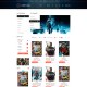 Шаблон Prestashop Видео Игры