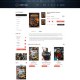 Шаблон Prestashop Видео Игры