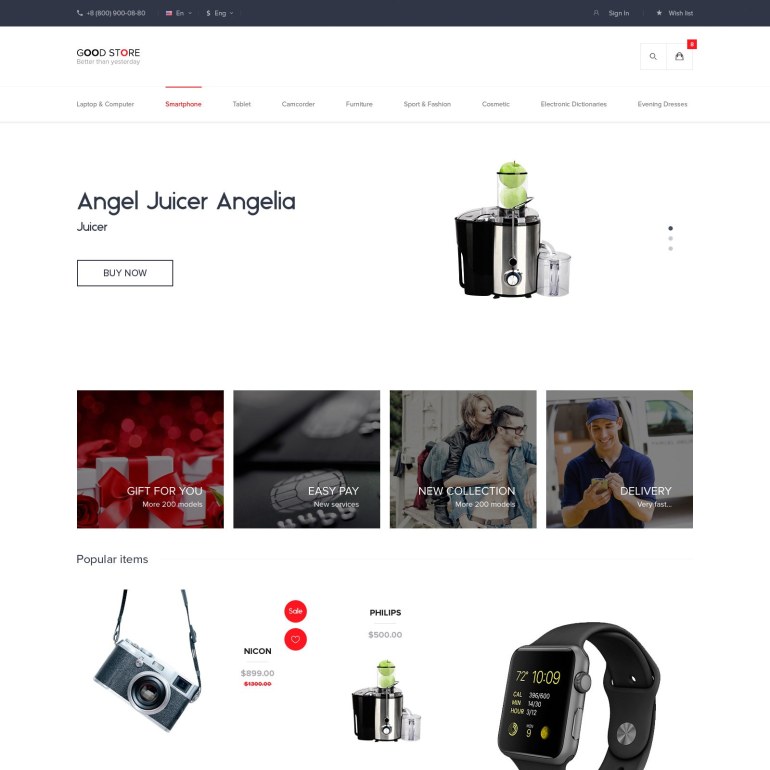 PrestaShop Digital Shop PrestaShop Digital Shop