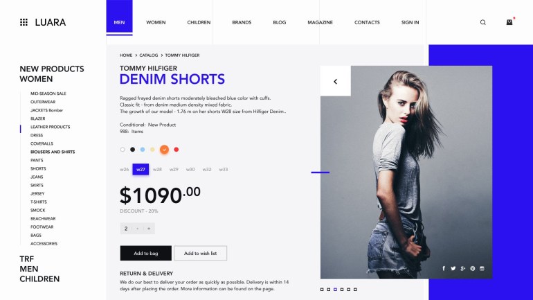 Luxury PrestaShop Clothes Theme Luxury PrestaShop Clothes Theme