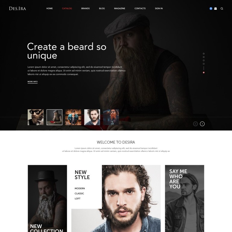 Barber PrestaShop Theme