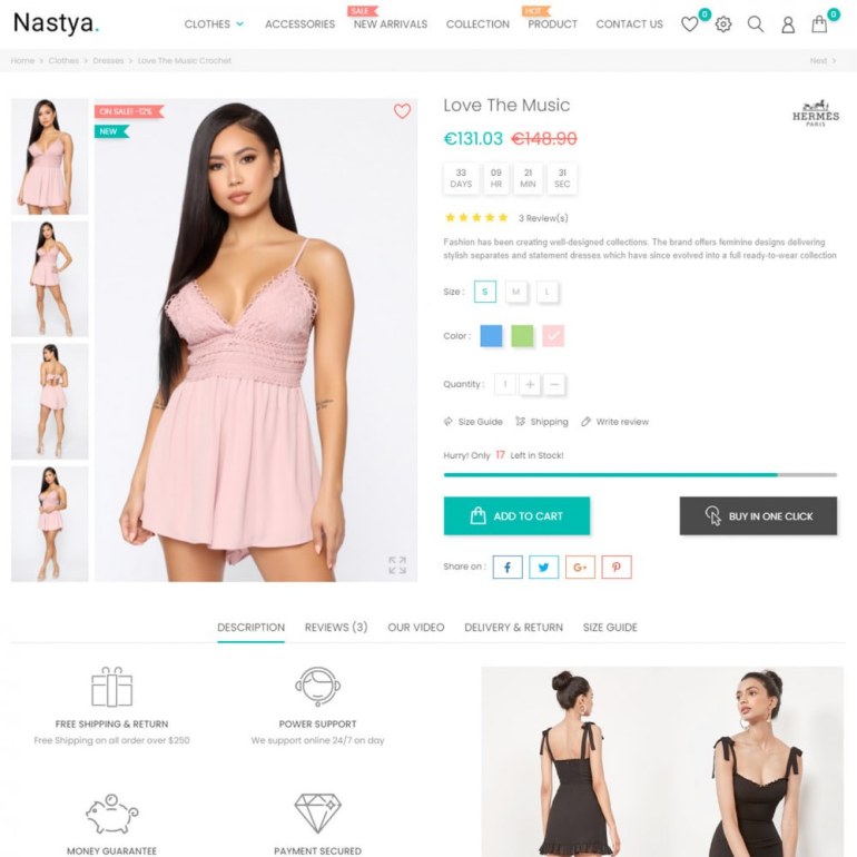Prestashop Template Nastya Fashion - Clothes & Shoes, Jewelry & Watch, Bags Prestashop Template Nastya Fashion - Clothes & Shoes, Jewelry & Watch, Bags