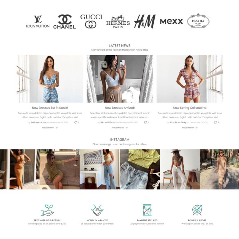 Prestashop Template Nastya Fashion - Clothes & Shoes, Jewelry & Watch, Bags Prestashop Template Nastya Fashion - Clothes & Shoes, Jewelry & Watch, Bags