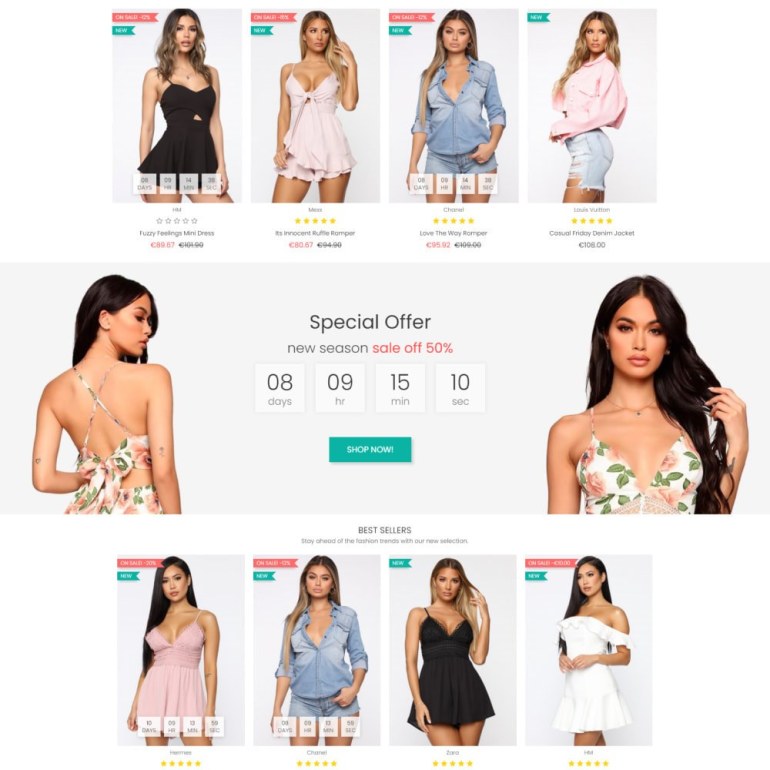 Prestashop Template Nastya Fashion - Clothes & Shoes, Jewelry & Watch, Bags Prestashop Template Nastya Fashion - Clothes & Shoes, Jewelry & Watch, Bags