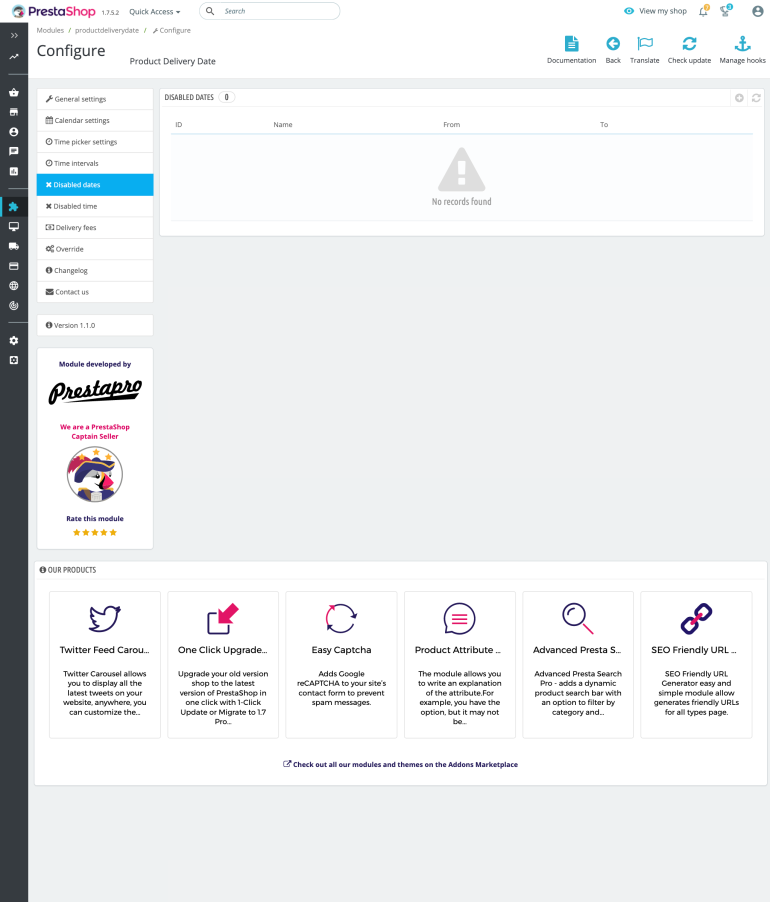 Product Date and Time Picker Pro