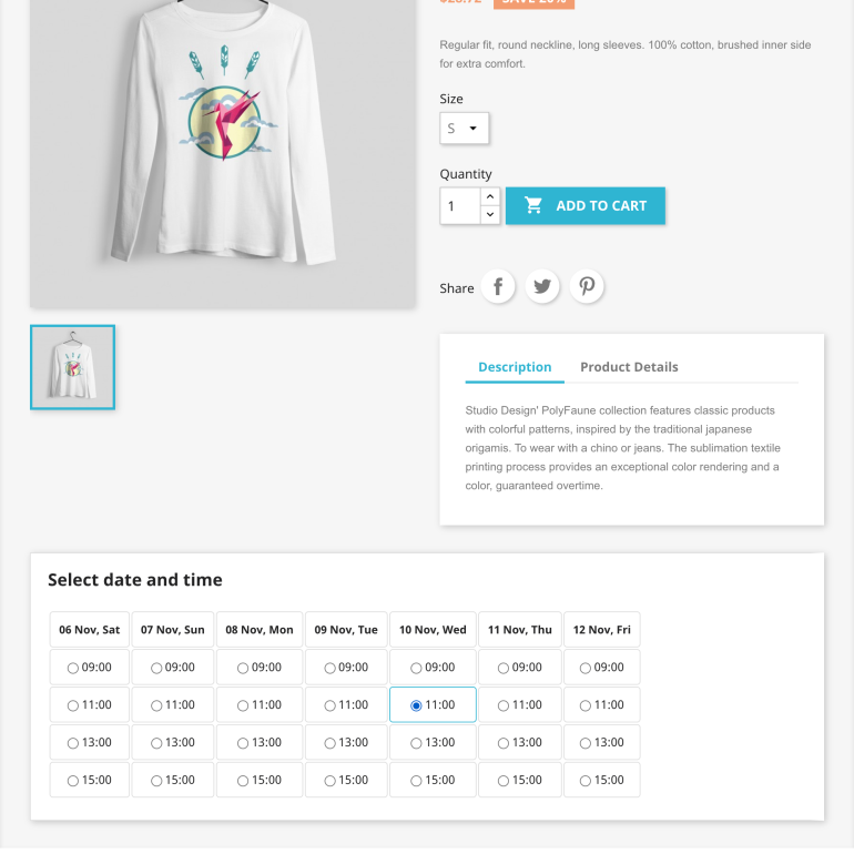 Module PrestaShop Schedule Time Table